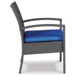 Alina Outdoor Love/Chairs/Table Set (Set of 4) - Image 12