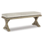 Beachcroft Outdoor Bench with Cushion