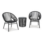 Mandarin Cape Outdoor Table and Chairs (Set of 3)