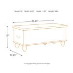 Fossil Ridge Storage Bench - Image 5