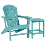 Sundown Treasure Adirondack Chair with End Table