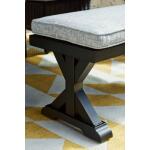 Beachcroft Outdoor Bench with Cushion - Image 9