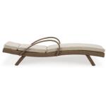 Beachcroft Outdoor Chaise Lounge with Cushion - Image 8