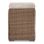 Beachcroft Outdoor Armless Chair with Cushion - Image 4