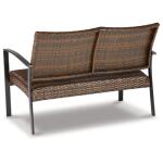 Zariyah Outdoor Love/Chairs/Table Set (Set of 4) - Image 14