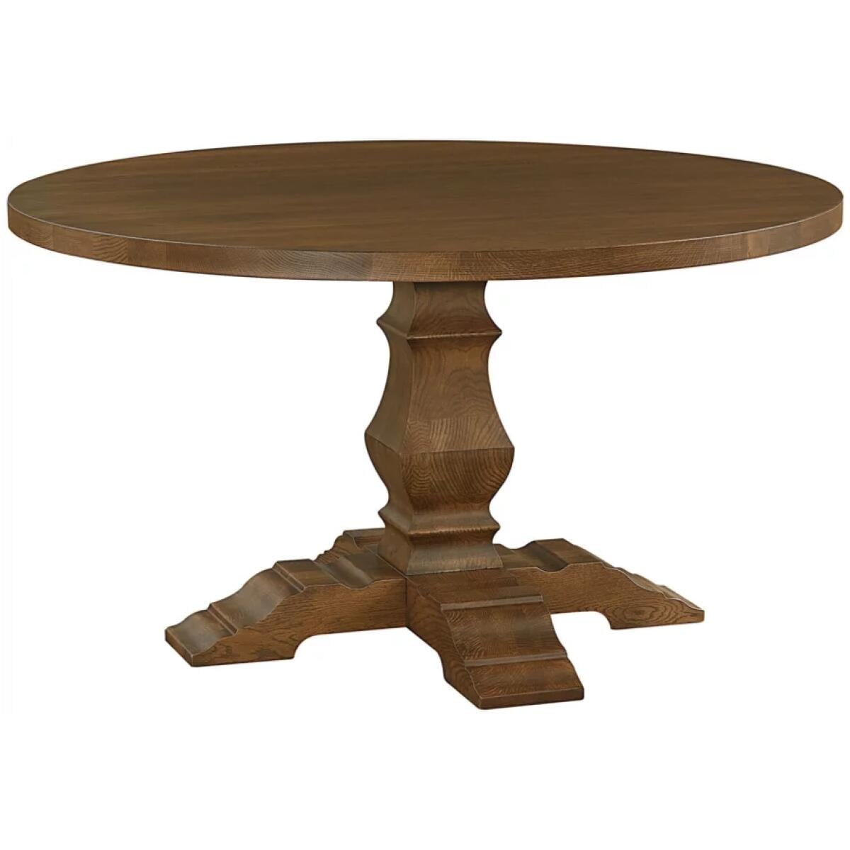 Tavern Oak Round Dining Table Tavern Oak Round Dining Table - Image 1