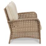 Braylee Outdoor Loveseat with Table (Set of 2) - Image 8
