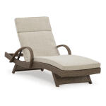 Beachcroft Outdoor Chaise Lounge with Cushion