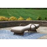 Beachcroft Outdoor Chaise Lounge with Cushion - Image 10