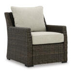 Brook Ranch Outdoor Lounge Chair with Cushion