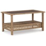 Braylee Outdoor Loveseat with Table (Set of 2) - Image 5
