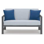 Fynnegan Outdoor Loveseat with Table (Set of 2) - Image 6