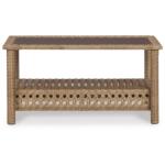Braylee Outdoor Loveseat with Table (Set of 2) - Image 7