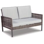 Lainey Outdoor Love/Chairs/Table Set (Set of 4) - Image 6