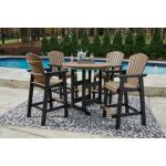 Fairen Trail Outdoor Counter Height Dining Table with 2 Barstools - Image 2