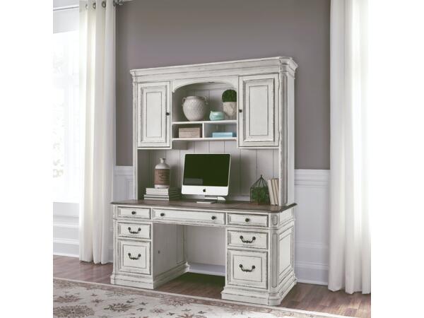 Jr Executive Credenza Hutch 244-HO132 - Image 3