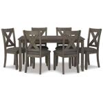 Caitbrook Dining Table and Chairs (Set of 7) - Image 4