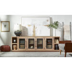 97" Console W/ 4 Doors WKA1270-CAS - Image 2