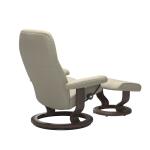 Stressless® Consul (S) Classic Base Recliner with Ottoman - Image 4