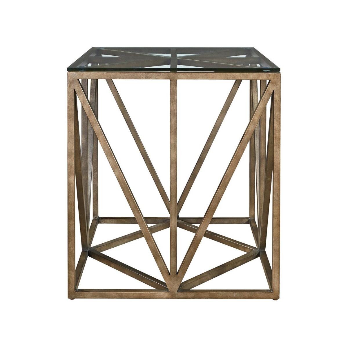 Truss Square End Table Truss Square End Table - Image 1
