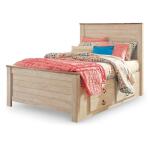 Willowton Twin Panel Bed with 2 Storage Drawers - Image 2