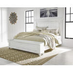 Kanwyn Queen Panel Bed with Storage Bench