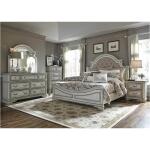 Magnolia Manor Queen Sleigh Bed - Image 5