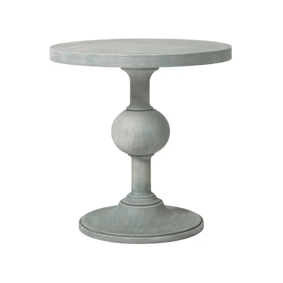 Escape Round Pedestal End Table Escape Round Pedestal End Table - Image 1