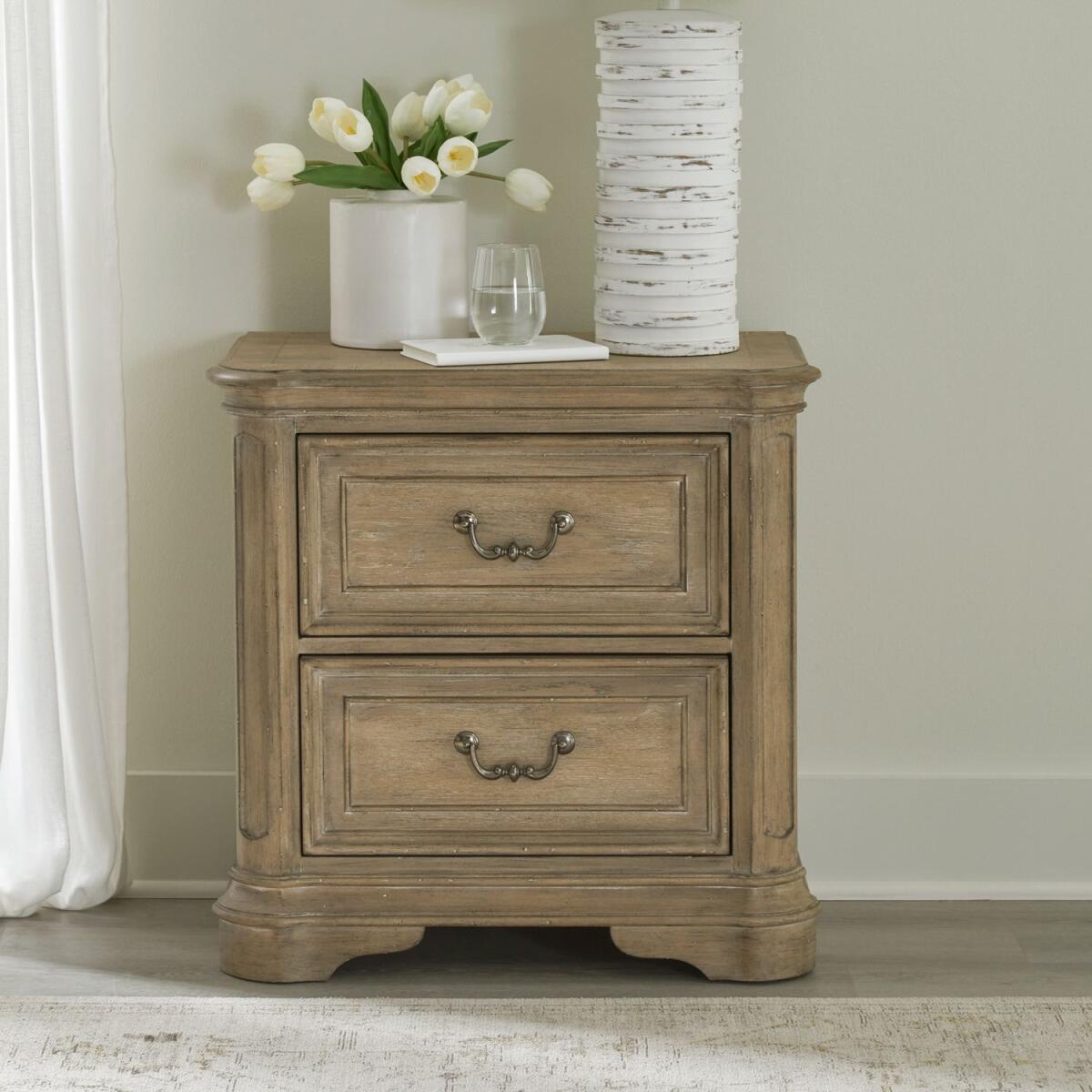 Magnolia Manor 2 Drawer Nightstand Magnolia Manor 2 Drawer Nightstand - Image 1