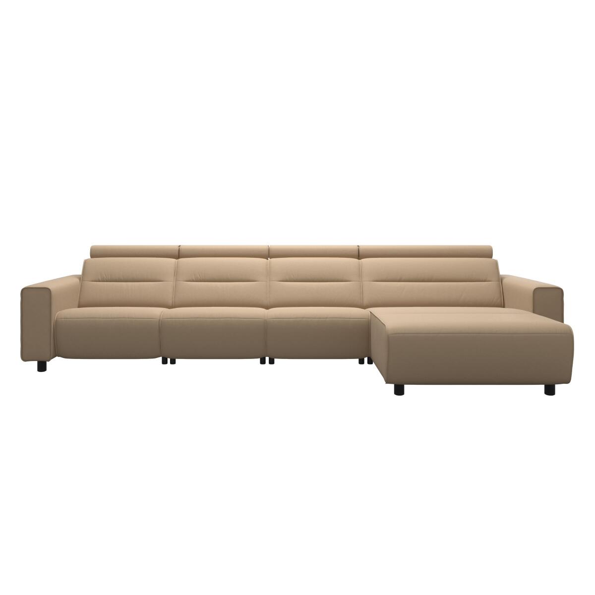 660fe384f425d4874e890dcf14b68f4a Stressless® Emily Wide arm 3 seater Power left w/LS (L) - Image 1