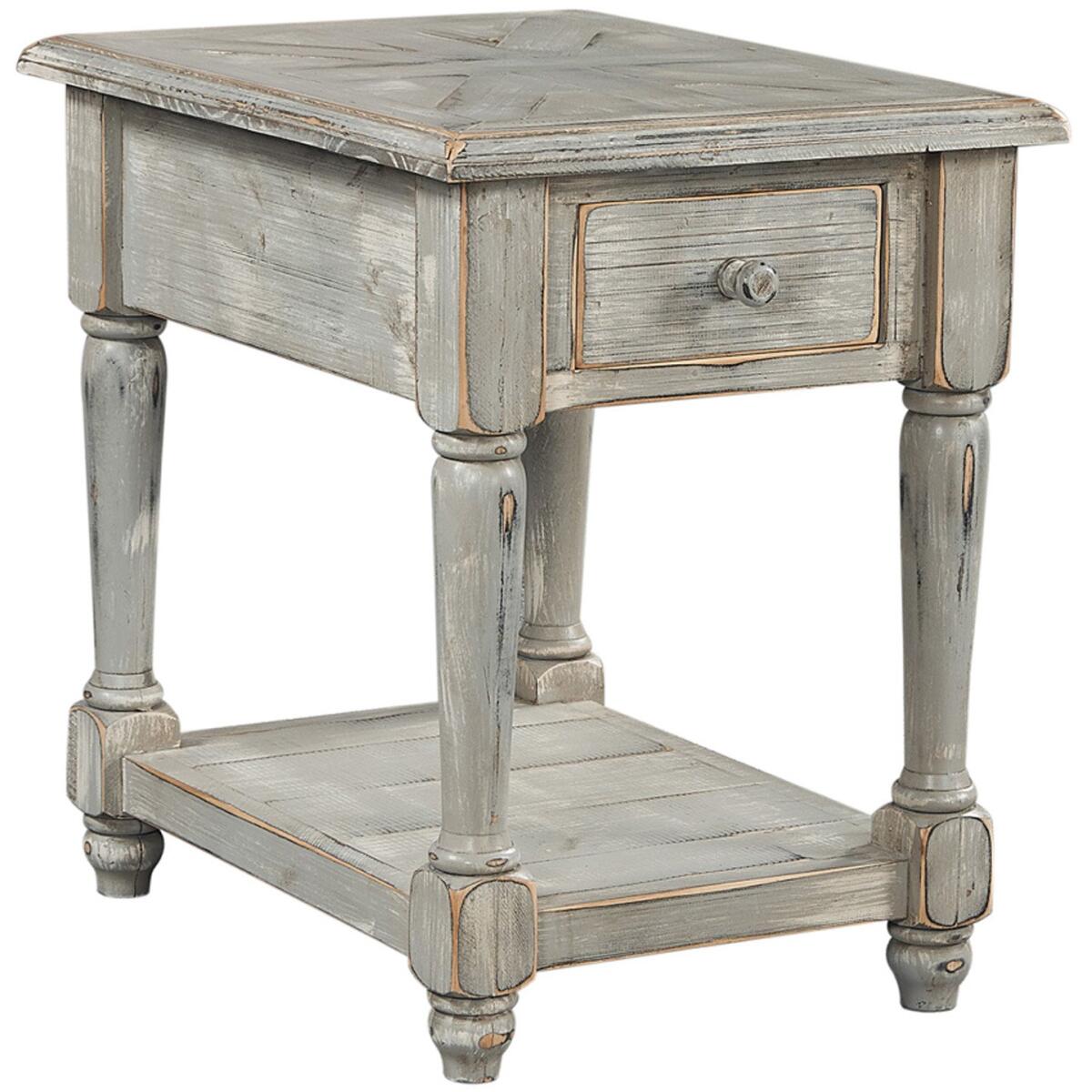 Hinsdale Chairside Table – Cottonwood Hinsdale Chairside Table - Cottonwood - Image 1