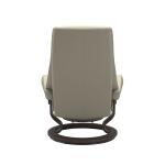 Stressless® View (S) Classic Base Recliner with Ottoman - Image 3