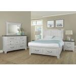 Sawmill 7-Drawer Storage Dresser Alabaster 2-Tone - Image 2