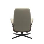 Stressless® Consul (M) Cross Base Recliner with Ottoman - Image 3