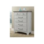 Sawmill 5-Drawer Storage Chest Alabaster 2-Tone - Image 2