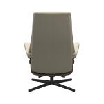 Stressless® View (L) Cross Base Recliner with Ottoman - Image 3