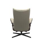 Stressless® Wing (S) Cross Base Recliner with Ottoman - Image 3