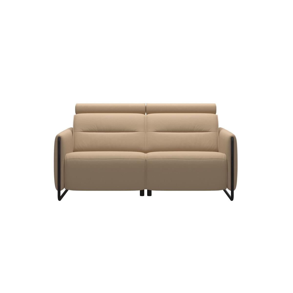 fe3200a71a84549f8483974679f1ac5b Stressless® Emily Steel 2 seater with 2 Power - Image 1