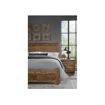 Dovetail King Poster Bed w/ 6x6 FB 752 Natural - Image 4