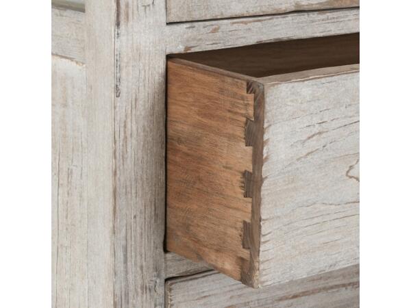 Simon Tall Cabinet Antique White - Image 5