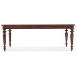 Charleston Charleston Leg Table w/1-24 in leaf - Image 3