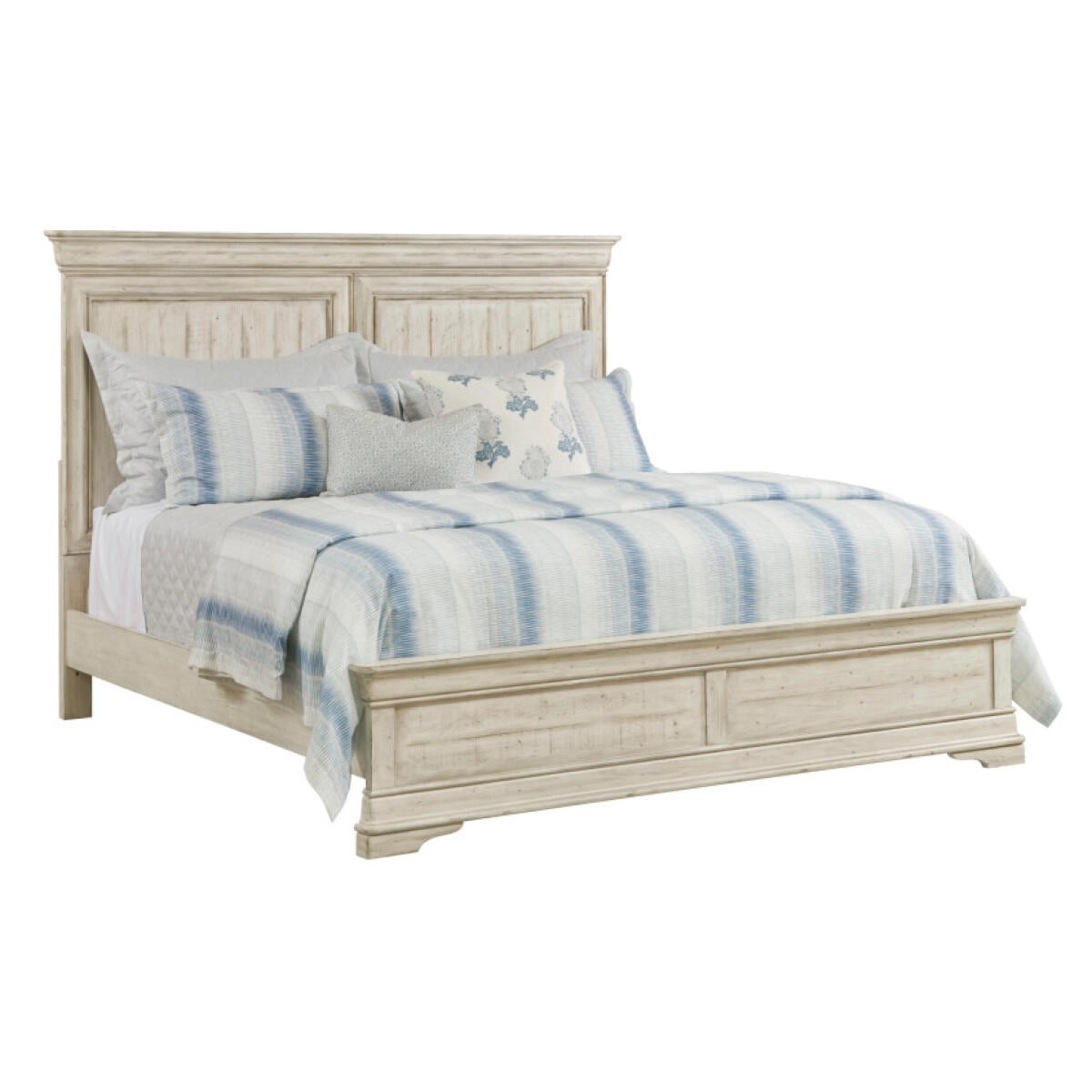 Carisle King Panel Bed Complete Carisle Queen Panel Bed Complete - Image 1