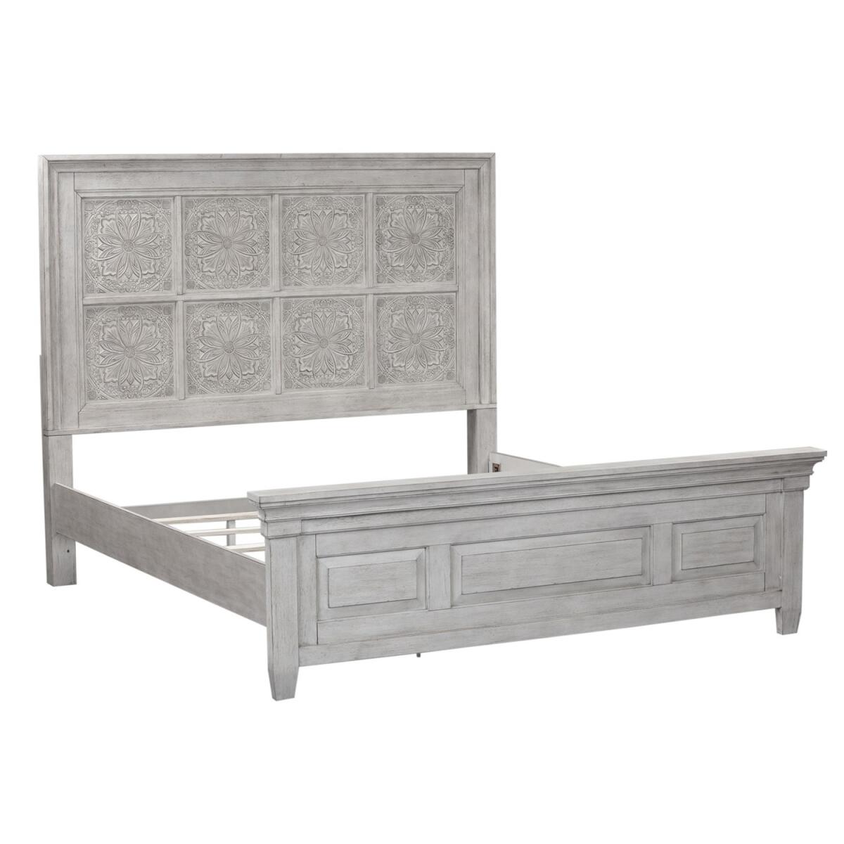 Heartland King Decorative Panel Bed Heartland King Decorative Panel Bed - Image 1