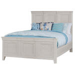Mansion Bed in Oyster Grey