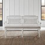 River Place Panel Back Bench - Image 4