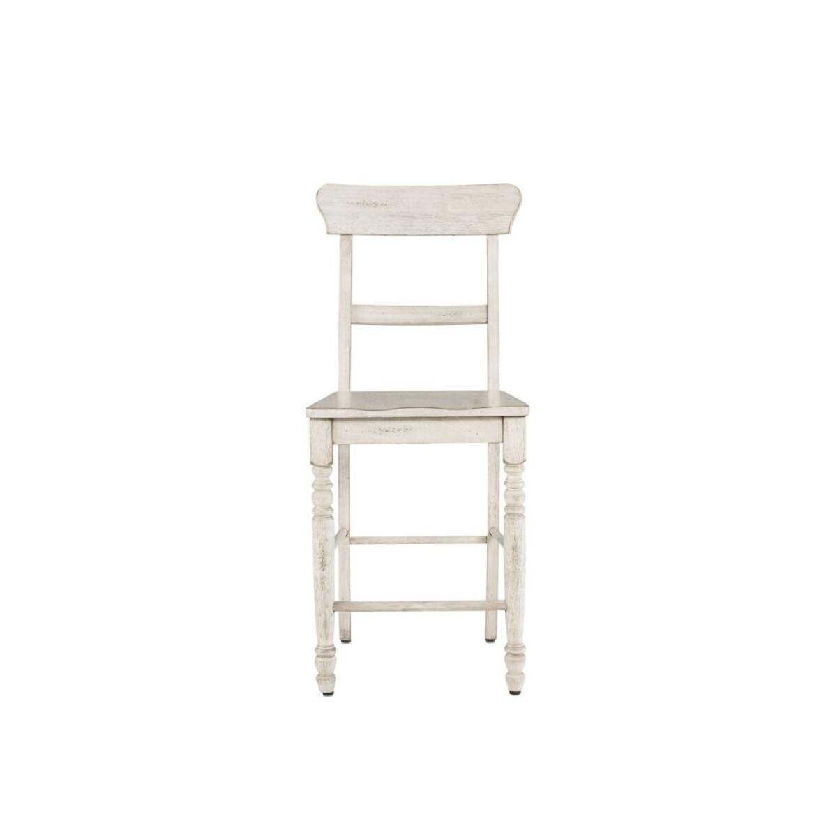 Savannah Court Counter Chair (Set of 2) in Antique White D845-62C Savannah Court Counter Chair (Set of 2) in Antique White D845-62C - Image 1