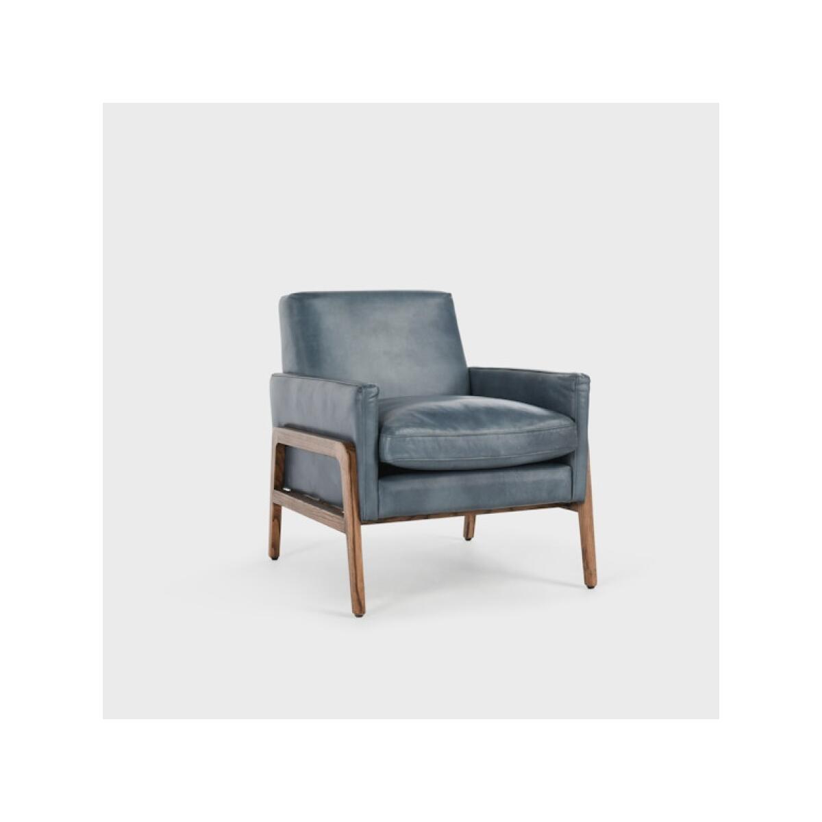 Tomas Accent Chair Blue Tomas Accent Chair Blue - Image 1