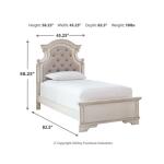 Realyn Twin Panel Bed - Image 5