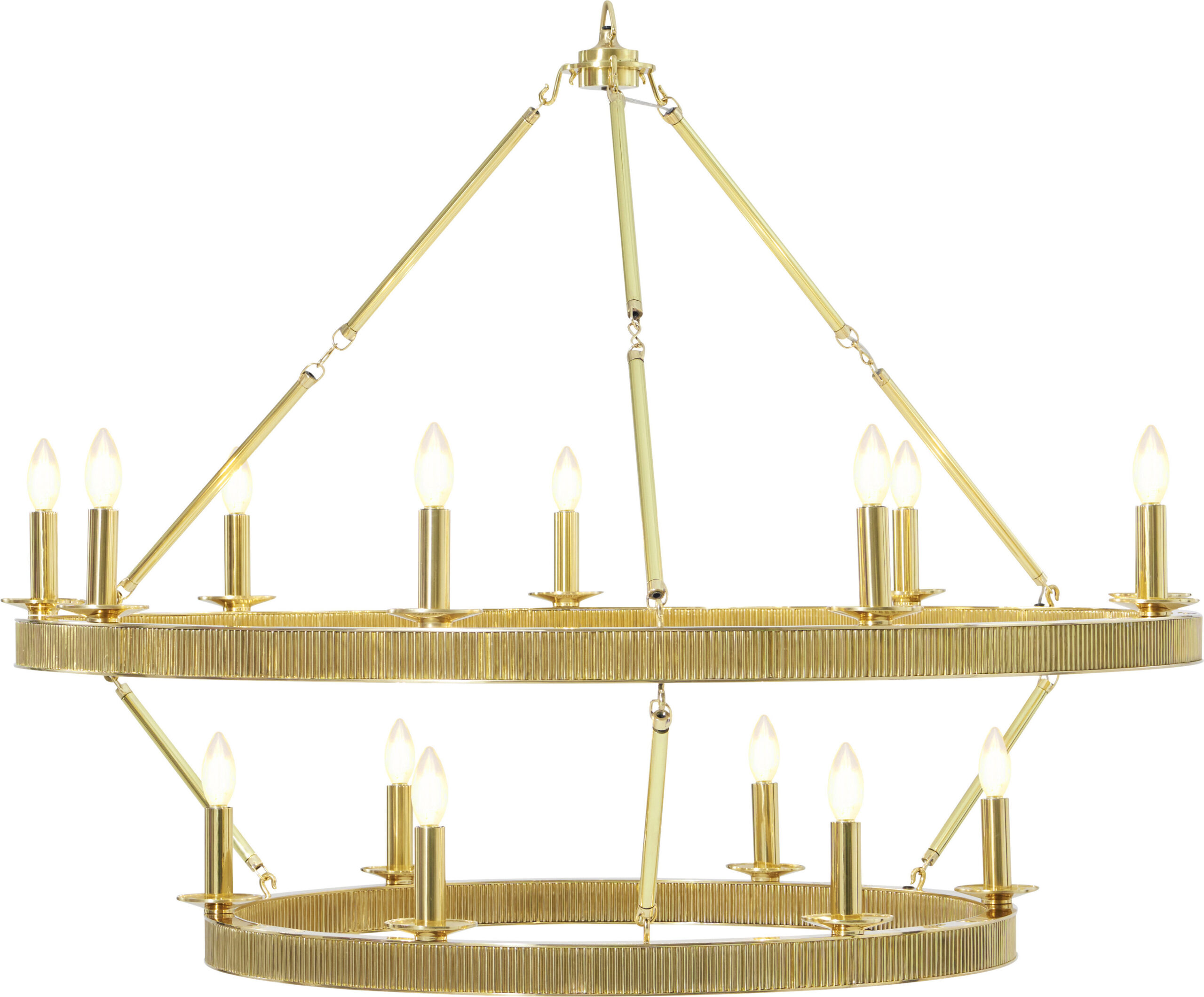 Ta Illuminations - Simon Grande Stack Chandelier