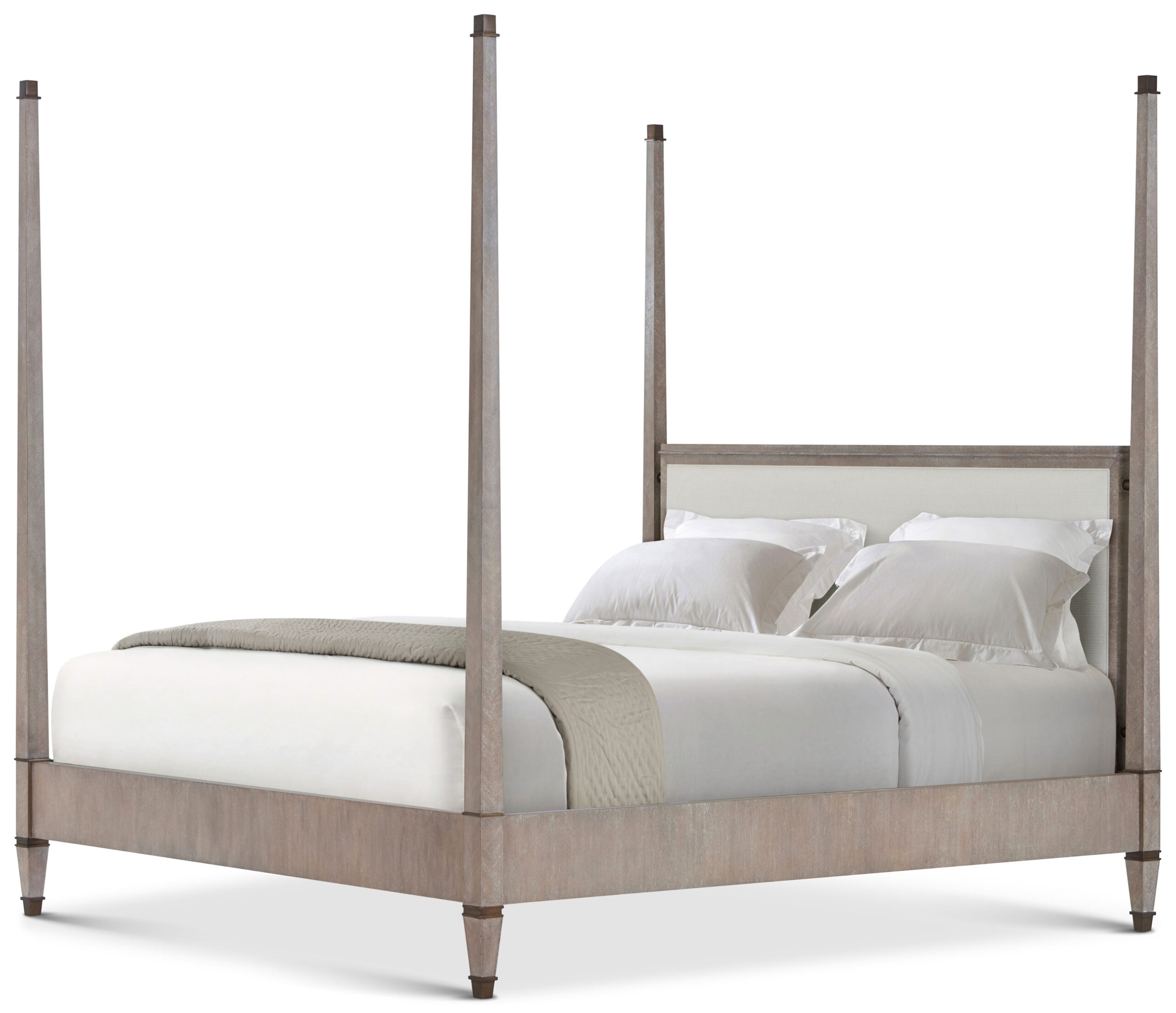 Marlborough By Alexa Hampton - Markos Upholstered Poster Us King Bed